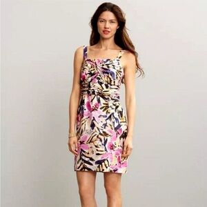 Banana Republic Pink Floral Mini Dress
